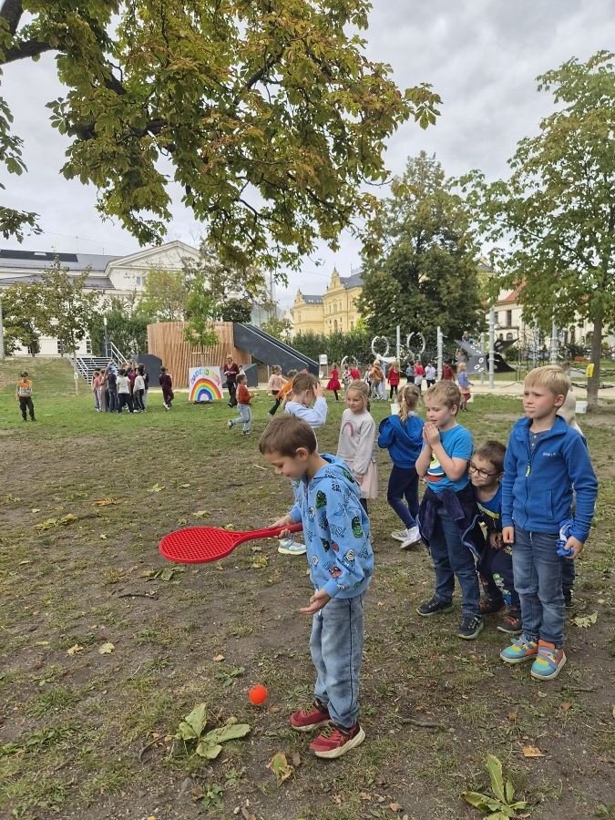 Zábavné duhové odpoledne