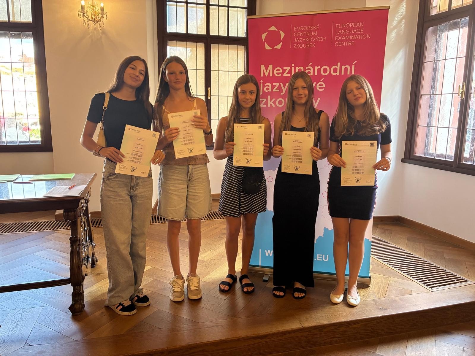 Certifikáty Cambridge English